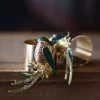TRISH SCULLY HOME L’OISEAU NAPKIN RING SET OF 2 2 TRISH SCULLY HOME L’OISEAU NAPKIN RING SET OF 2