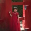TRISH SCULLY GIOVANNA GOWN CRIMSON Girls 2T-6