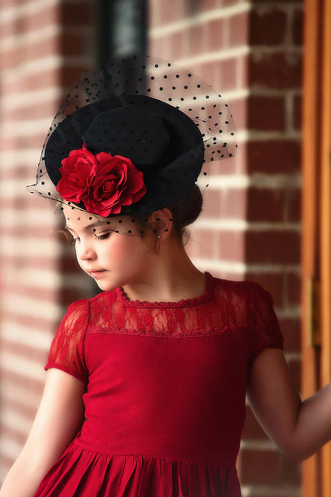 TRISH SCULLY HOME MARIE VINTAGE DERBY HAT Accessories 3 TRISH SCULLY HOME MARIE VINTAGE DERBY HAT Accessories