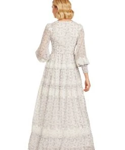 TRISH SCULLY SOFIA MAXI DRESS LAVENDER FLORAL 14 TRISH SCULLY SOFIA MAXI DRESS LAVENDER FLORAL