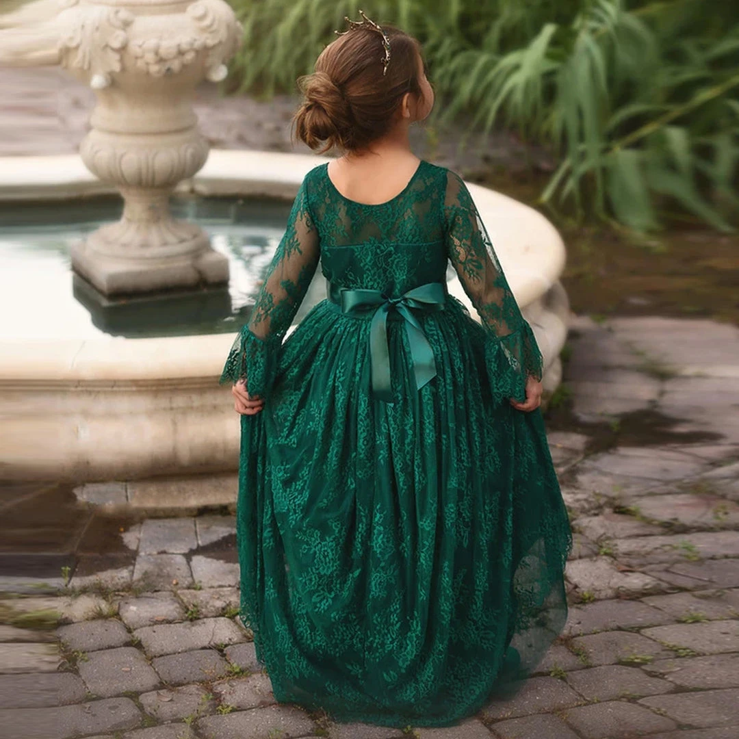 TRISH SCULLY AINSLEY DRESS & BELT SET EMERALD 6 TRISH SCULLY AINSLEY DRESS & BELT SET EMERALD