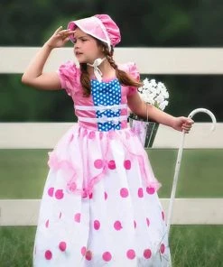 TRISH SCULLY BO PEEP GOWN & BONNET SET