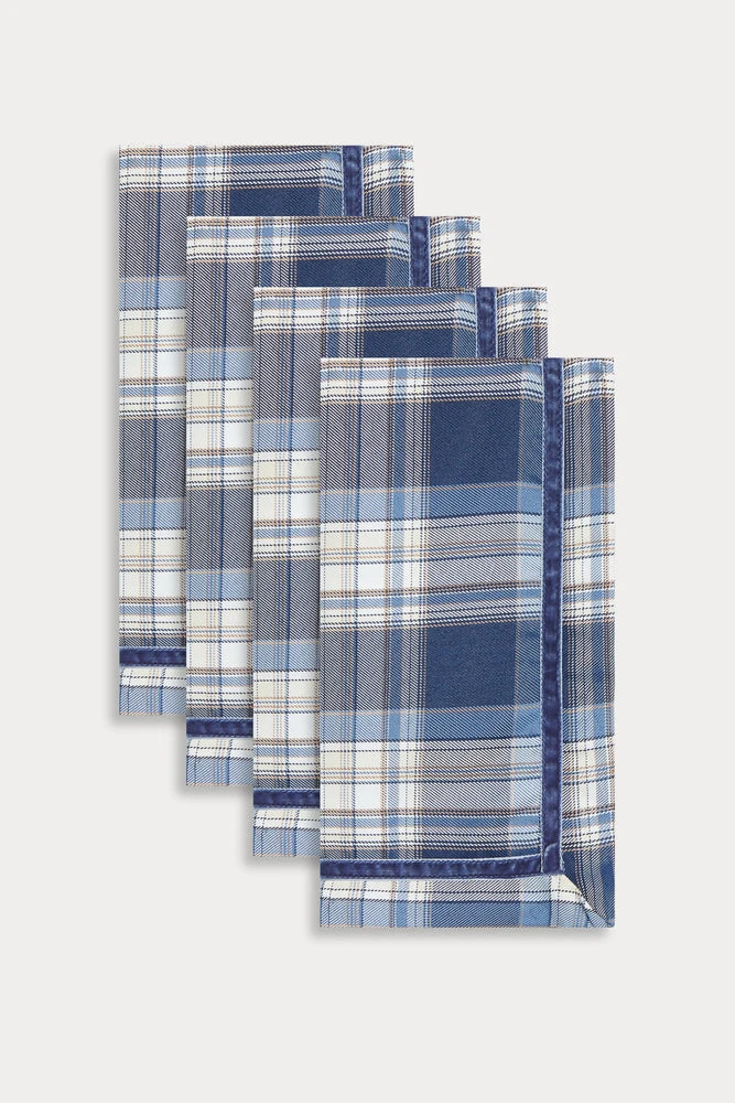 TRISH SCULLY HOME WHITEHALL NAPKIN SET OF 4 4 TRISH SCULLY HOME WHITEHALL NAPKIN SET OF 4