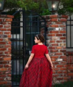 TRISH SCULLY HOME Spring/Summer 2022 HARMONY GOWN STEWART TARTAN