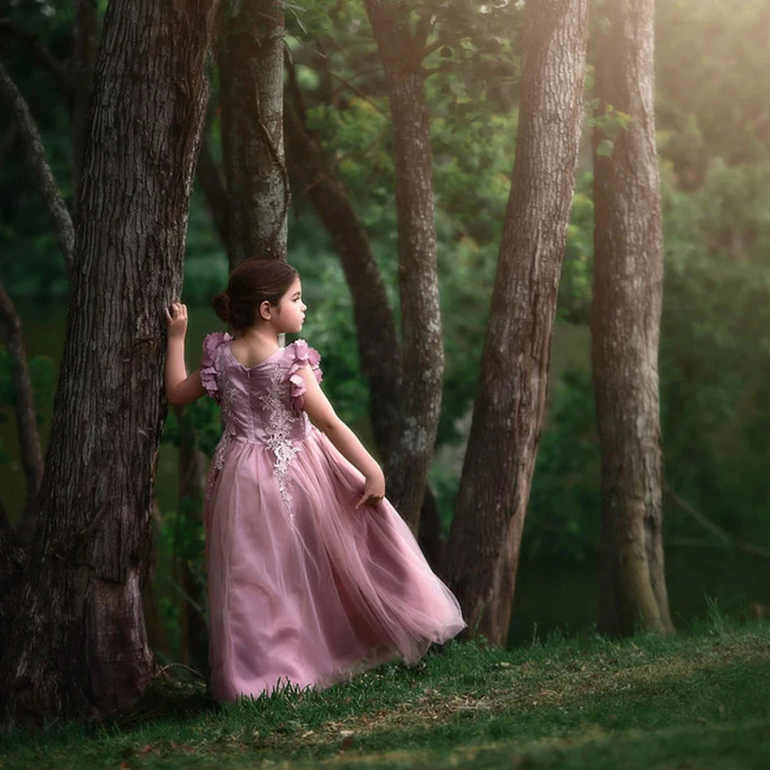 TRISH SCULLY BIANCA GOWN ROSE 8 TRISH SCULLY BIANCA GOWN ROSE