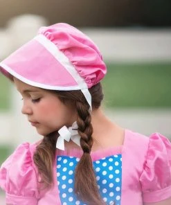 TRISH SCULLY BO PEEP GOWN & BONNET SET