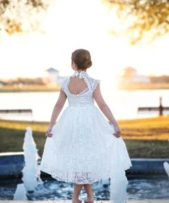 TRISH SCULLY GIRLS SYLVIE DRESS WHITE 7 TRISH SCULLY GIRLS SYLVIE DRESS WHITE