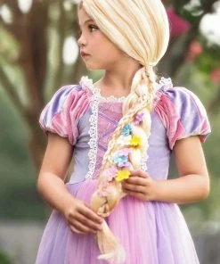 TRISH SCULLY BLONDE BRAIDED WIG Dress Up