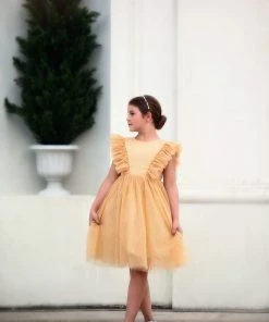 TRISH SCULLY MILLY DRESS SPARKLING CHAMPAGNE