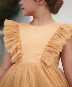 TRISH SCULLY MILLY DRESS SPARKLING CHAMPAGNE