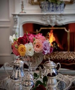 TRISH SCULLY SILVER PLATED 4PC. BALMORAL COFFEE/TEA SERVICE 12 TRISH SCULLY SILVER PLATED 4PC. BALMORAL COFFEE/TEA SERVICE