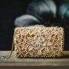 TRISH SCULLY FLOR DE ORO JEWELED CLUTCH Handbags