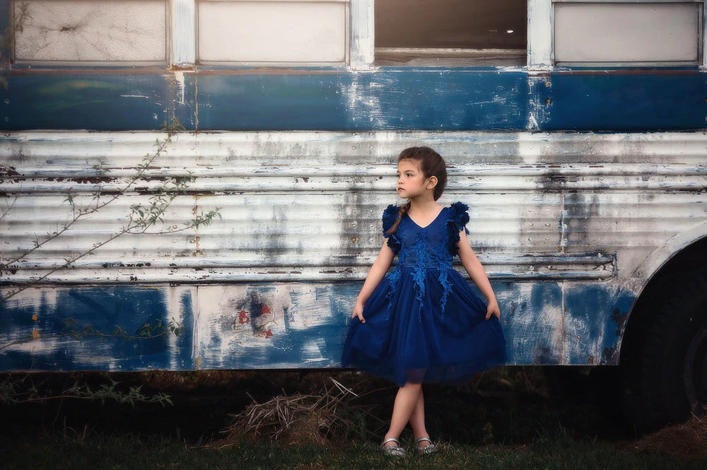 TRISH SCULLY BIANCA DRESS NAVY 4 TRISH SCULLY BIANCA DRESS NAVY