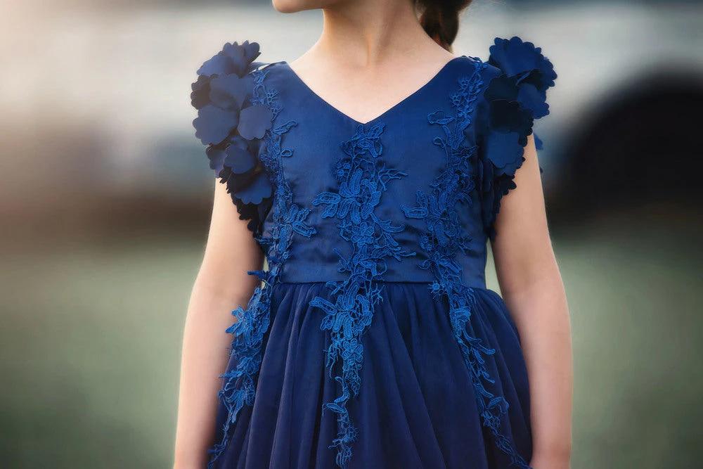 TRISH SCULLY BIANCA DRESS NAVY 5 TRISH SCULLY BIANCA DRESS NAVY