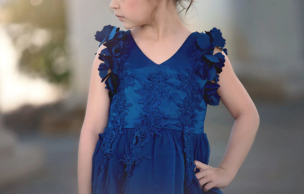 TRISH SCULLY BIANCA DRESS NAVY 8 TRISH SCULLY BIANCA DRESS NAVY