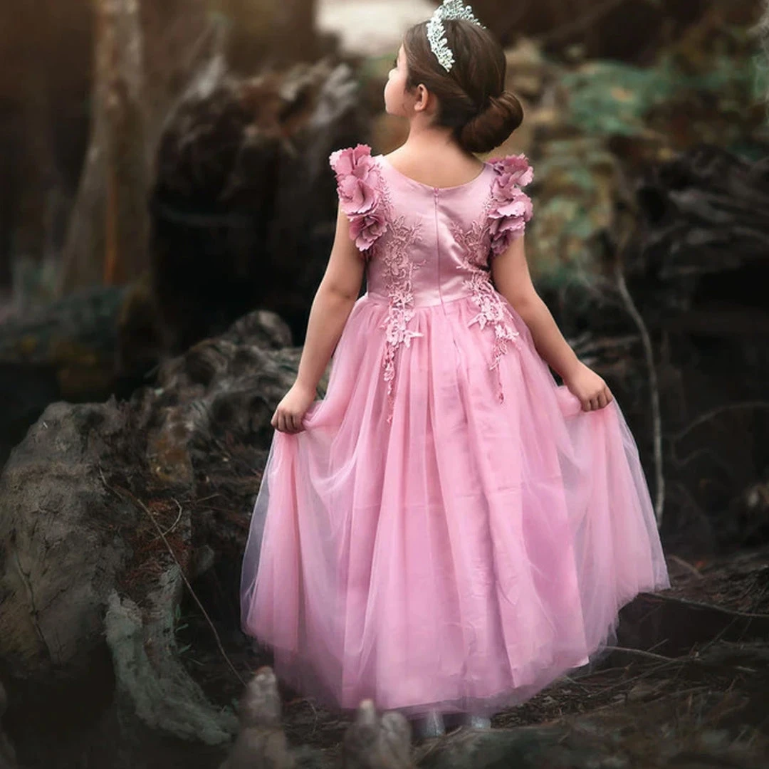 TRISH SCULLY BIANCA GOWN ROSE 9 TRISH SCULLY BIANCA GOWN ROSE