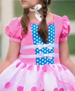 TRISH SCULLY BO PEEP GOWN & BONNET SET