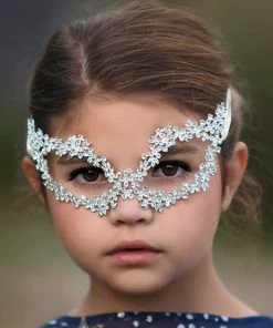 TRISH SCULLY HOME Accessories CHRISTINE JEWELED OPERA MASK