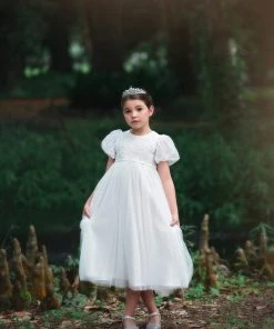 TRISH SCULLY HOME JACQUELINE GOWN WHITE