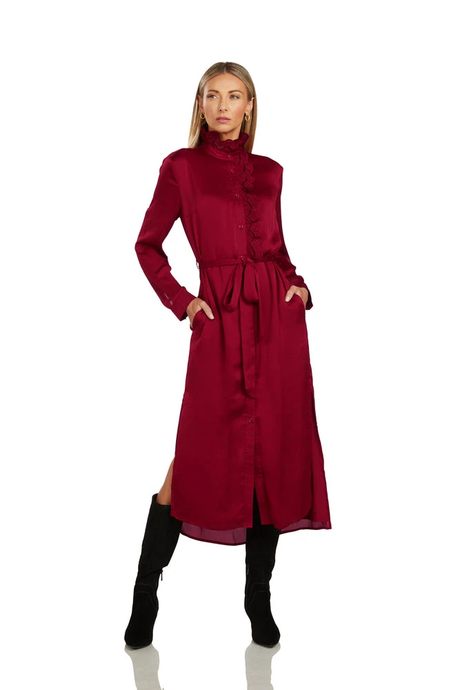 TRISH SCULLY LEA BUTTON DOWN MAXI DRESS 3 TRISH SCULLY LEA BUTTON DOWN MAXI DRESS