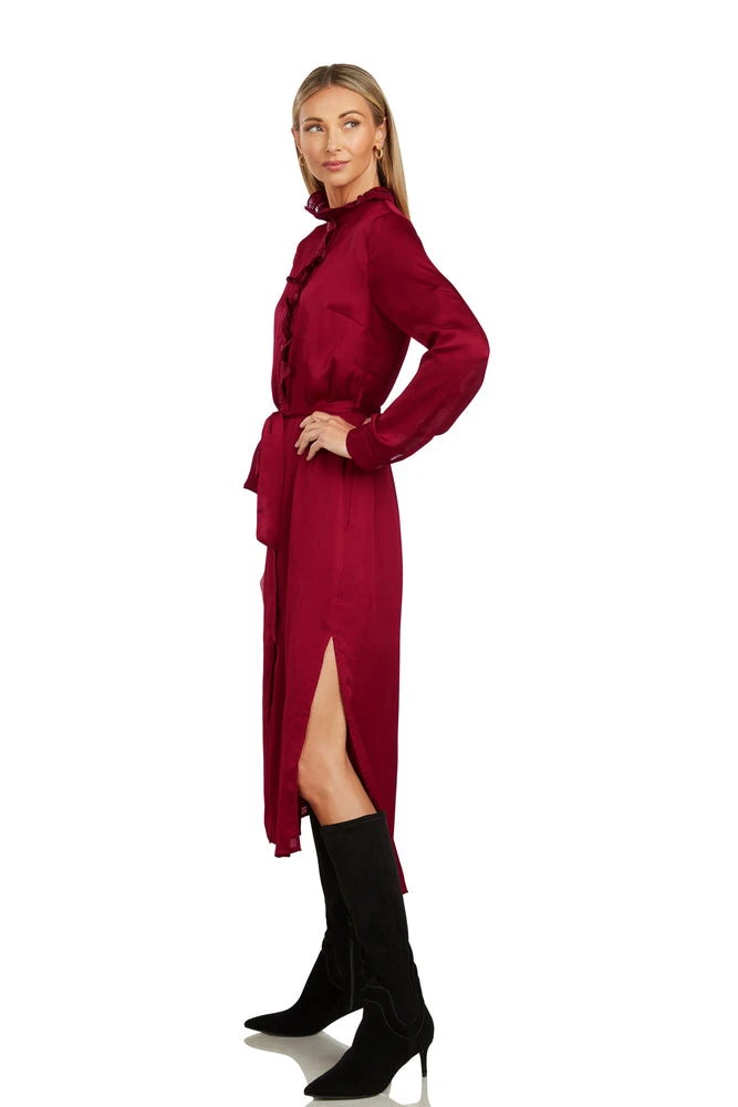 TRISH SCULLY LEA BUTTON DOWN MAXI DRESS 4 TRISH SCULLY LEA BUTTON DOWN MAXI DRESS