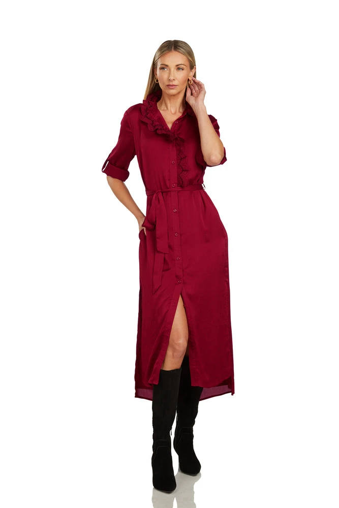 TRISH SCULLY LEA BUTTON DOWN MAXI DRESS 5 TRISH SCULLY LEA BUTTON DOWN MAXI DRESS