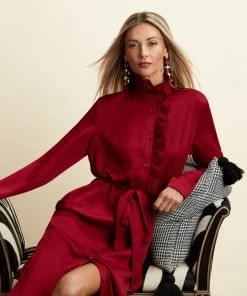 TRISH SCULLY LEA BUTTON DOWN MAXI DRESS 17 TRISH SCULLY LEA BUTTON DOWN MAXI DRESS