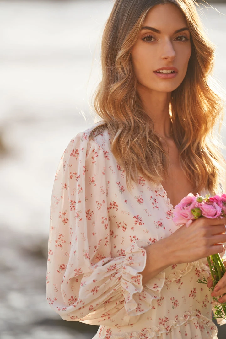 TRISH SCULLY WOMEN GRACE MINI DRESS PINK FLORAL 10 TRISH SCULLY WOMEN GRACE MINI DRESS PINK FLORAL