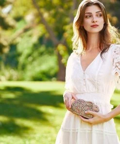 TRISH SCULLY MARJORIE MAXI DRESS WHITE WOMEN