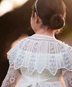 TRISH SCULLY ELLIE GOWN WHITE GIRLS