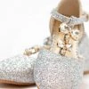 TRISH SCULLY GIRLS PRINCESS SHOE SILVER
