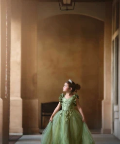 TRISH SCULLY BIANCA GOWN CELADON