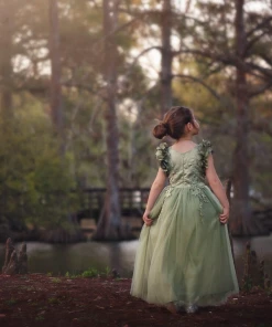 TRISH SCULLY BIANCA GOWN CELADON