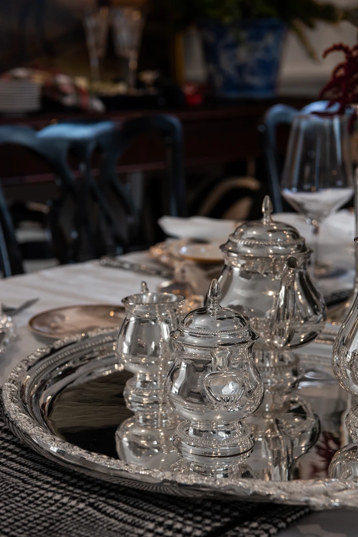 TRISH SCULLY SILVER PLATED 4PC. BALMORAL COFFEE/TEA SERVICE 8 TRISH SCULLY SILVER PLATED 4PC. BALMORAL COFFEE/TEA SERVICE