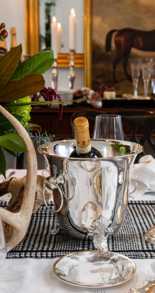 TRISH SCULLY SILVER PLATED FALKLAND CHAMPAGNE BUCKET 1 TRISH SCULLY SILVER PLATED FALKLAND CHAMPAGNE BUCKET