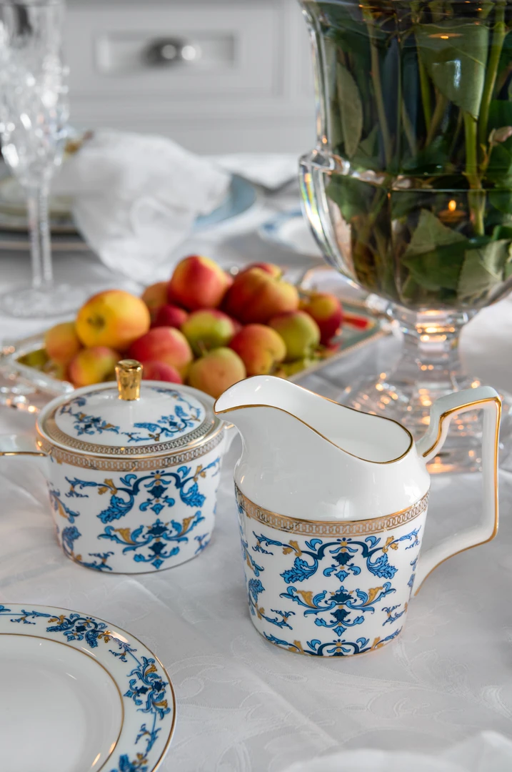 TRISH SCULLY HOME CORINNE 3PC. BONE CHINA TEA SERVICE 4 TRISH SCULLY HOME CORINNE 3PC. BONE CHINA TEA SERVICE