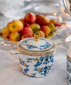 TRISH SCULLY HOME CORINNE 3PC. BONE CHINA TEA SERVICE 13 TRISH SCULLY HOME CORINNE 3PC. BONE CHINA TEA SERVICE