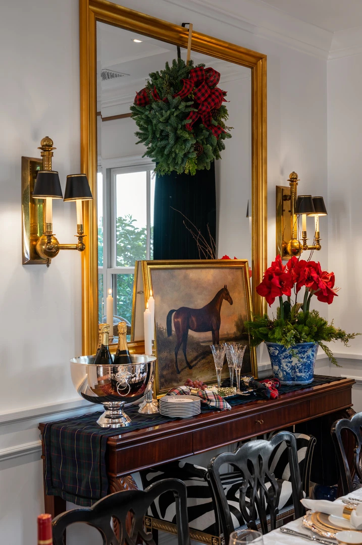 TRISH SCULLY HOME BLACK WATCH TABLE RUNNER 6 TRISH SCULLY HOME BLACK WATCH TABLE RUNNER