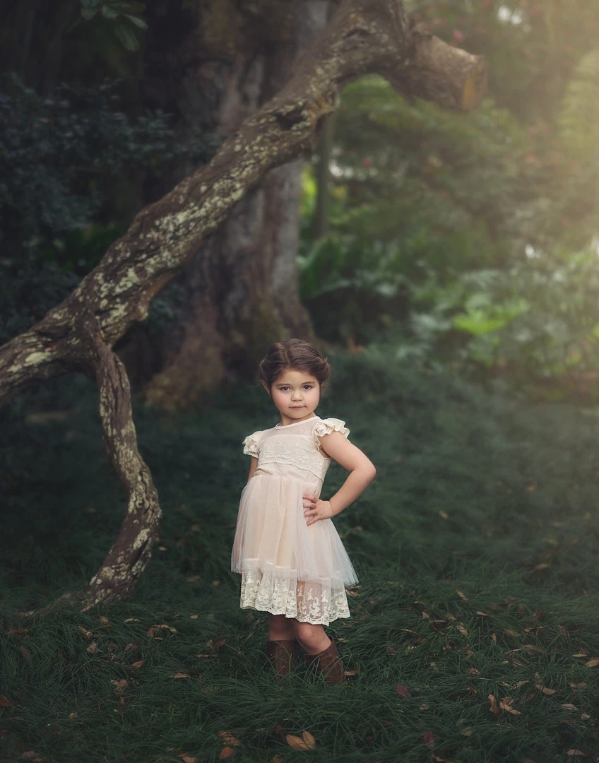 TRISH SCULLY OLIVIA DRESS BUTTERSCOTCH GIRLS 3 TRISH SCULLY OLIVIA DRESS BUTTERSCOTCH GIRLS