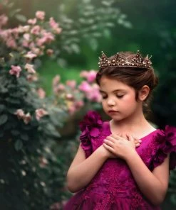 TRISH SCULLY GIRLS BIANCA DRESS ORCHID