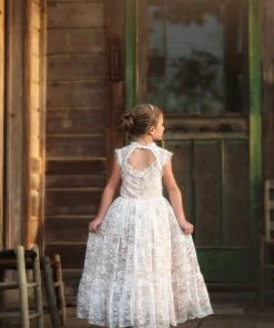 TRISH SCULLY SYLVIE DRESS NATURAL