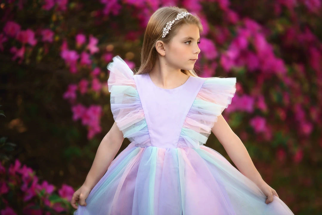 TRISH SCULLY MILLY DRESS WATERCOLORS GIRLS 4 TRISH SCULLY MILLY DRESS WATERCOLORS GIRLS