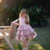 TRISH SCULLY GIRLS JOELLE DRESS ROSE