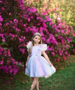 TRISH SCULLY MILLY DRESS WATERCOLORS GIRLS 8 TRISH SCULLY MILLY DRESS WATERCOLORS GIRLS