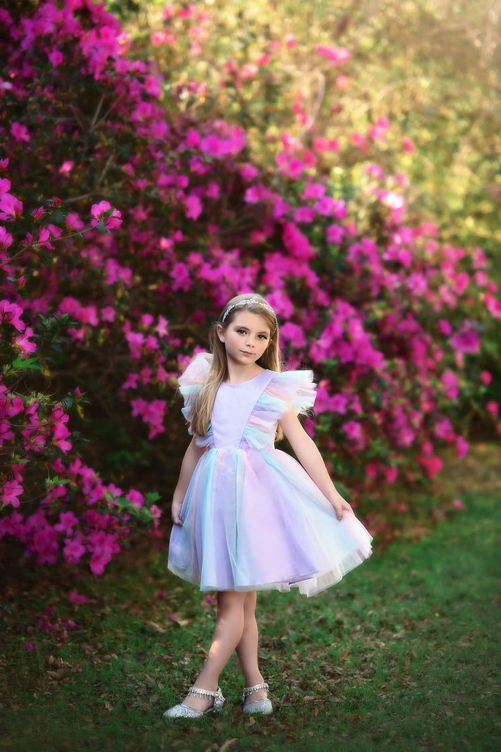 TRISH SCULLY MILLY DRESS WATERCOLORS GIRLS 5 TRISH SCULLY MILLY DRESS WATERCOLORS GIRLS