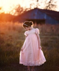 TRISH SCULLY ADRIANA DRESS PINK