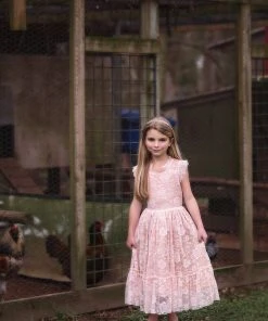 TRISH SCULLY SYLVIE DRESS PINK