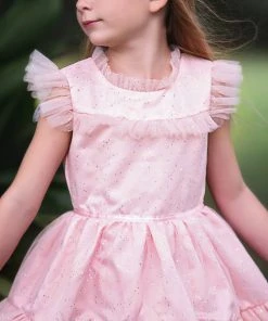 TRISH SCULLY ELODIE DRESS PINK GIRLS