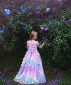 TRISH SCULLY HOME MARIPOSA GOWN WATERCOLORS GIRLS