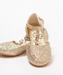 TRISH SCULLY PRINCESS SHOE GOLD